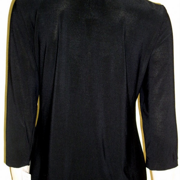NWT Alex Evenings Black Size M Jacket & Shell - Picture 3 of 6